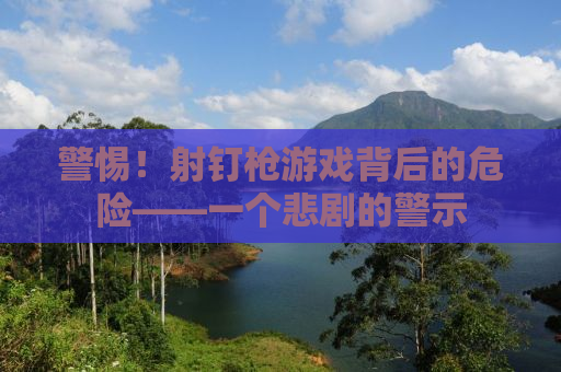 警惕！射钉枪游戏背后的危险——一个悲剧的警示